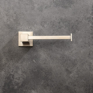 Cube 2-Piece Bathroom Hardware Set, Brushed Nickel