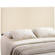 Region King Upholstered Headboard, Ivory