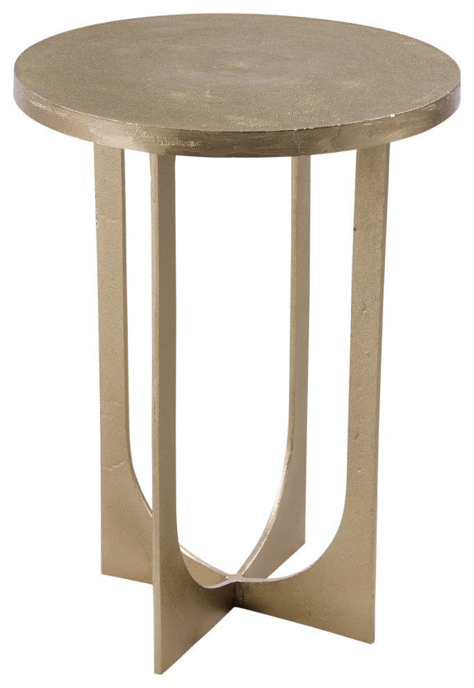 Ava Accent Table - Gold Metal
