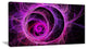 "Exotic Pink Flower" Floral Digital Art Canvas Print