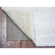 Daisy White Washed Out Peshawar Wool Hand Knotted Runner Rug  2'8"x10'8"