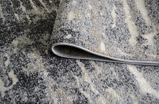 Denver Slate Contemporary Area Rug, Gray, 5'3"x7'3"