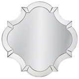 Quatrefoil Clear Mirror 32x32
