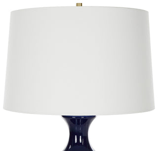 Uttermost 30196 Coil Sculpted Blue Table Lamp