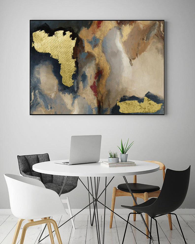 "Overture" Framed Canvas by Giant Art 36"x24"