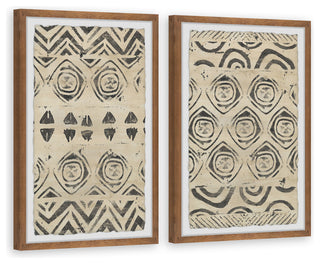 Pattern Bazaar XII Diptych, 40"x30"
