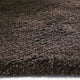 KAS Bliss 1566 Espresso Shag Area Rug, 5' x 7'