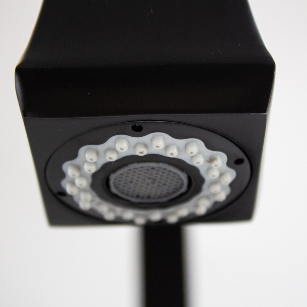 Transolid Kent Pull-Out Kitchen Faucet, Matte Black