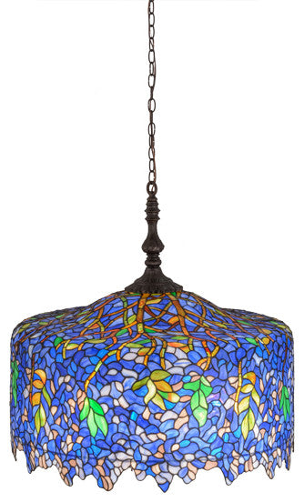 Meyda lighting 21936 30"W Tiffany Wisteria Pendant