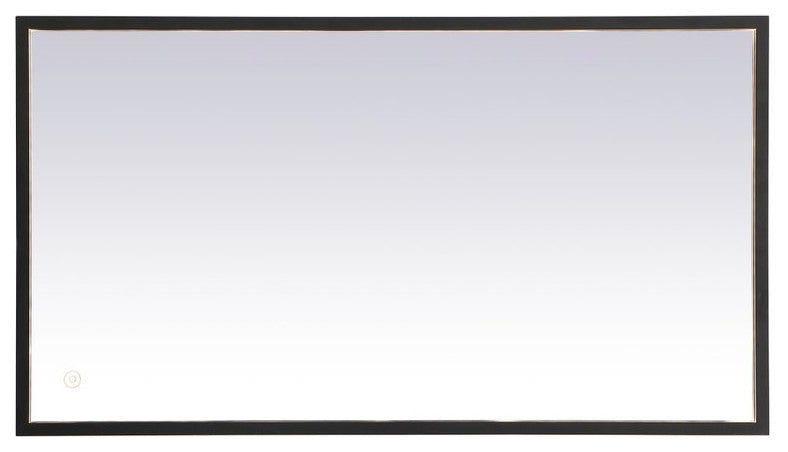 Modern Black Led Mirror