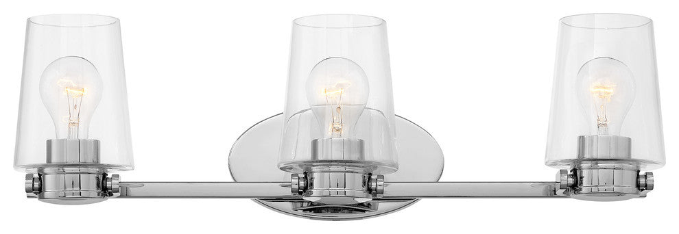 Hinkley Branson Bath 3-Light Vanity, Chrome