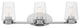 Hinkley Branson Bath 3-Light Vanity, Chrome