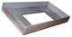 Castlewood Rustic Shiplap Chimney Hood With Liner And Ventilator, Alder, 30"