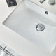 Fresca Lucera 48" Wall Hung Bathroom Vanity w/ Medicine Cabinet, White, Undermou