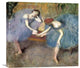 "Two Dancers Resting, c. 1905-1910" Canvas Giclee by Edgar Degas, 22"x20"