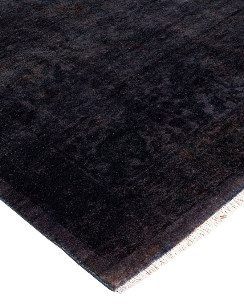 Fine Vibrance, One-of-a-Kind Hand-Knotted Area Rug Gray, 8'3"x10'5"