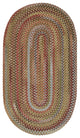 Capel Kill Devil Hill Dusty Multi 0210_910 Braided Rugs - 3' X 5' Oval