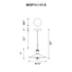 Brave 1 Light Black Mini Pendant