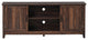 60 inch Retro TV Stand adjustable panels Open Style TV Cabinet