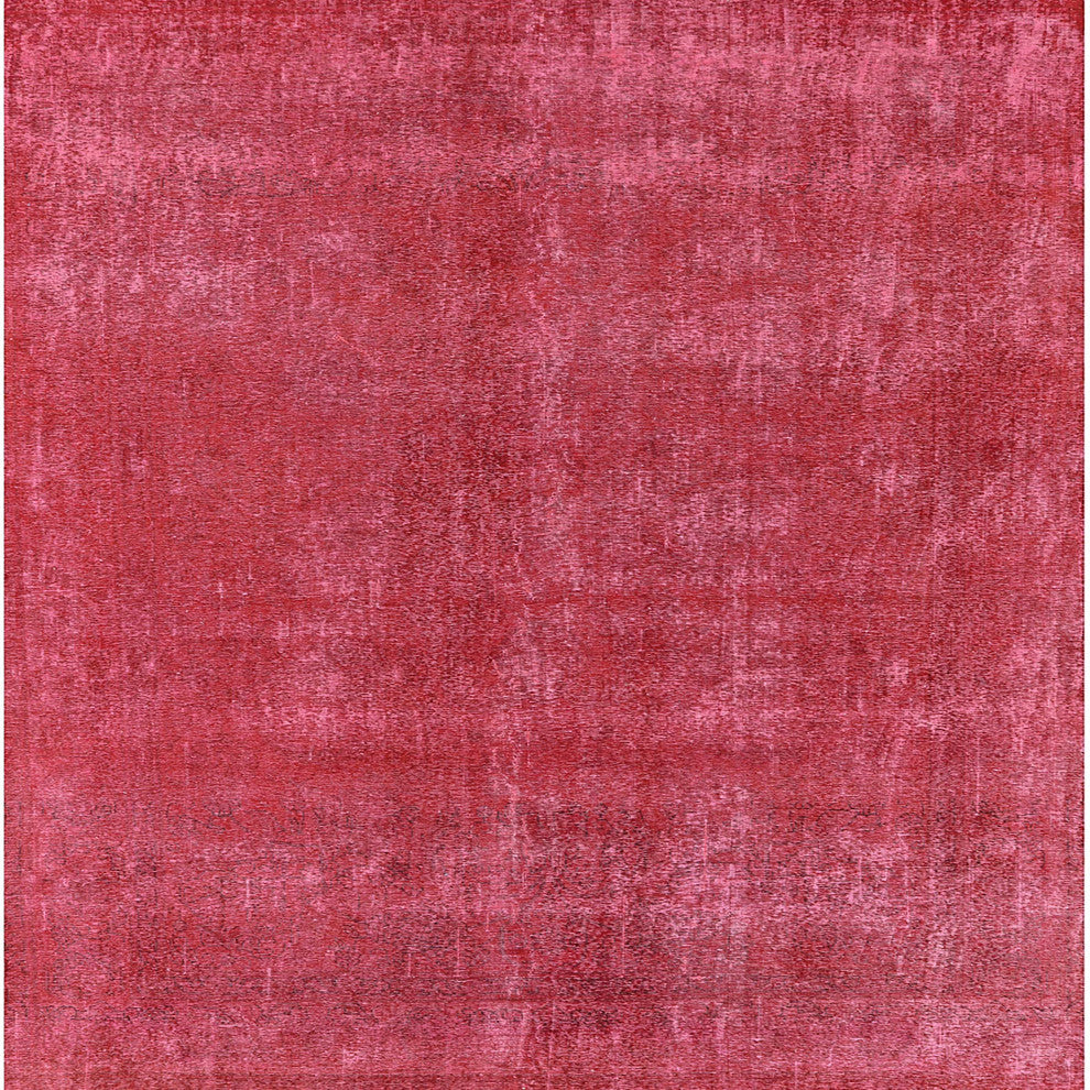 Ahgly Company Indoor Square Mid-Century Modern Area Rugs, 7' Square