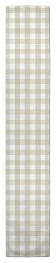 Tan Buffalo Check 16x72 Cotton Twill Runner