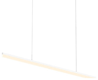 Sonneman 2348 Stiletto 60"W Linear LED Chandelier - Satin White