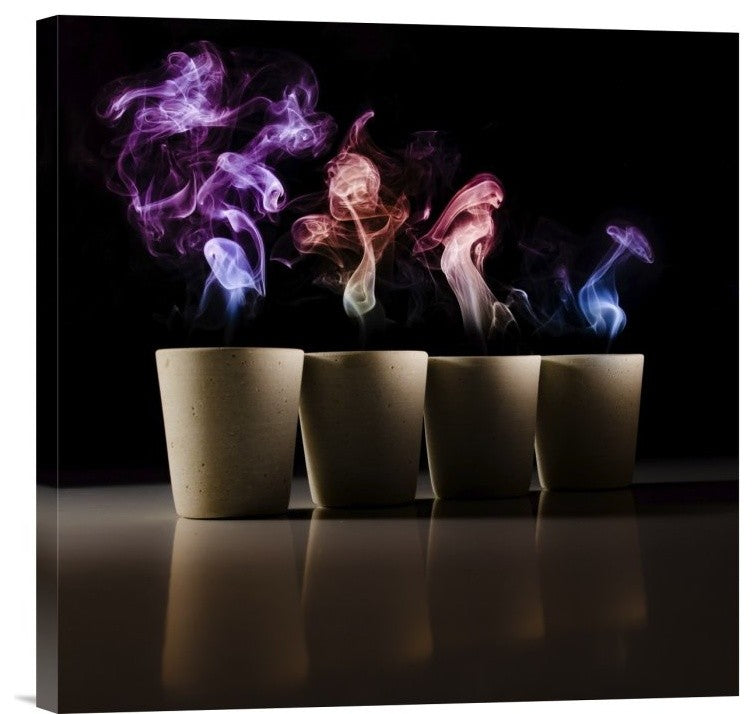 "Demons" Stretched Canvas Giclee by Marc Huybrighs, 18"x18"