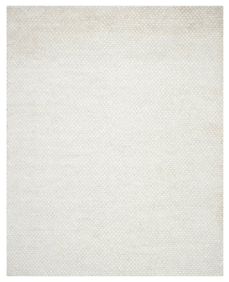 Safavieh Saint Tropez Sts641W Solid Color Rug, Snow White, 9'0" X 12'0"