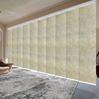 Sage 10-Panel Track Extendable Vertical Blinds 120-218"W
