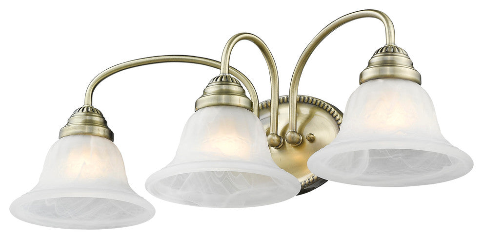 Edgemont Bath Light, Antique Brass
