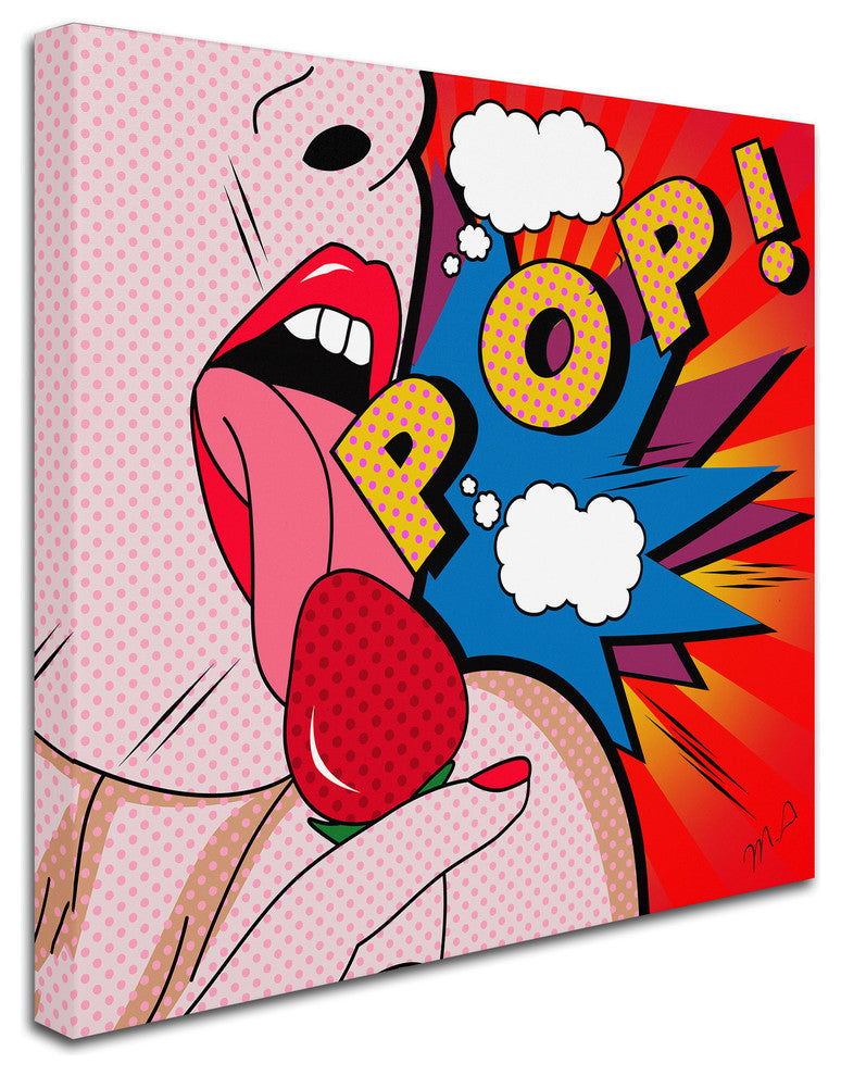 Mark Ashkenazi 'Pop' Canvas Art, 35"x35"