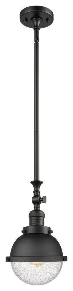 Innovations 206-BK-HFS-64-BK-LED Hampden 1 Light Mini Pendant, Matte Black