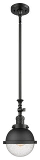 Innovations 206-BK-HFS-64-BK-LED Hampden 1 Light Mini Pendant, Matte Black