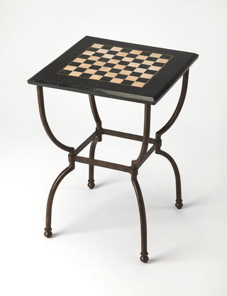 Butler  Fossil Stone Game Table