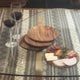 Round Wood Plates - Set of 4