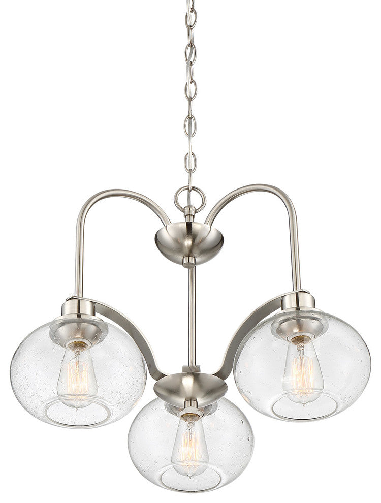 Quoizel Trilogy Three Light Chandelier TRG5103BN