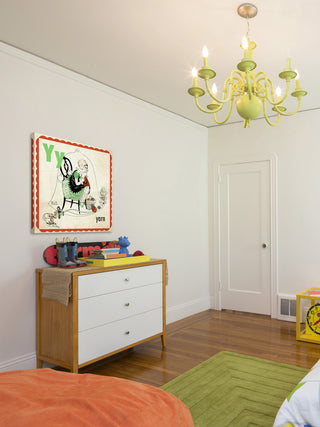 "Yarn" Painting Print on Canvas by Curtis
