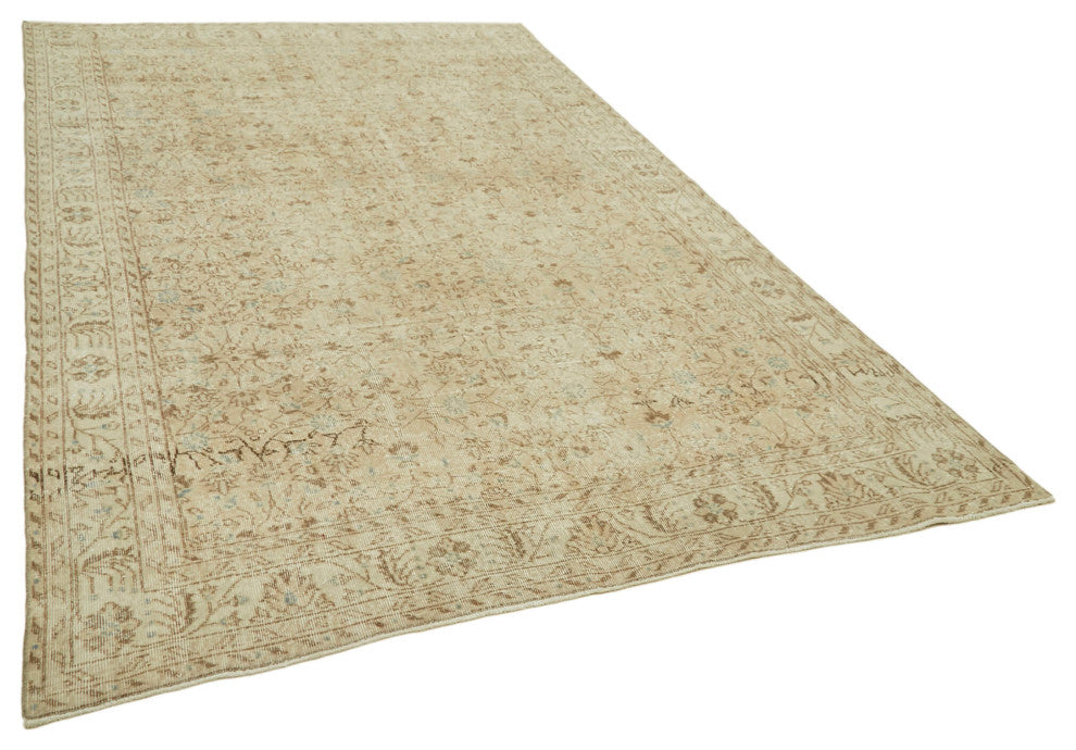 Rug N Carpet - Handmade Turkish 6' 10'' x 10' 9'' Unique Wool Area Rug