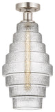 Innovations 616-1F-SN-G672-8 1 Light Flush Mount, Brushed Satin Nickel