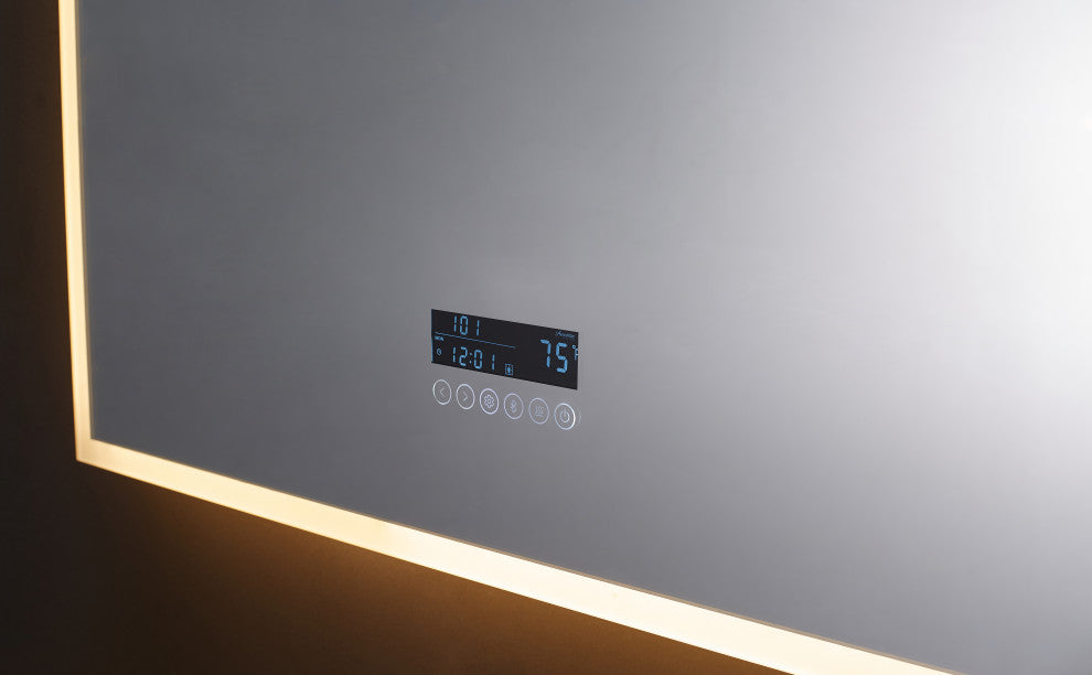 Immersion LED Frameless Mirror, 36"