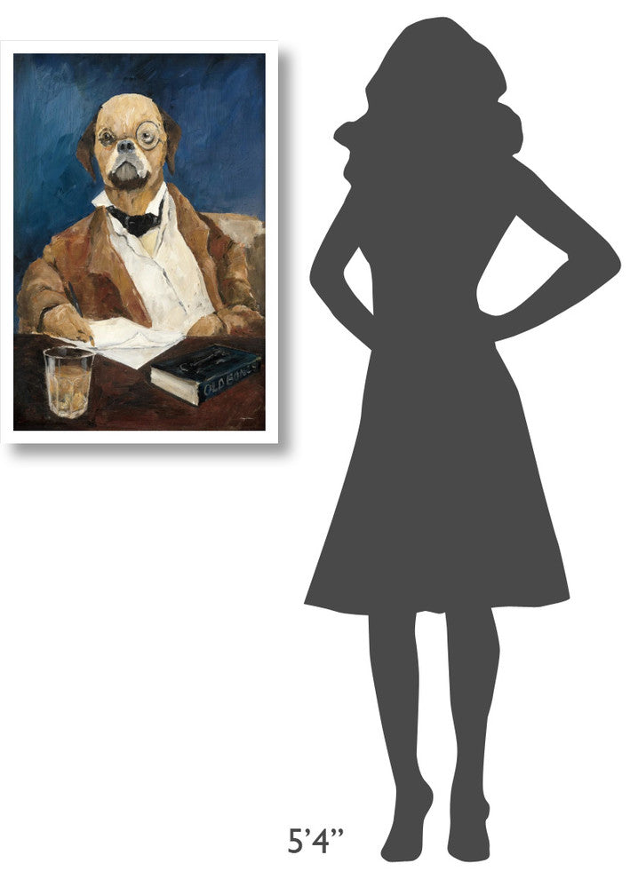 "Nathaniel Howlthorn" Digital Paper Print by Avery Tillmon, 22"x32"