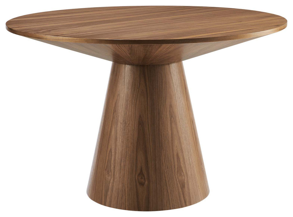 Provision 47" Round Dining Table, Walnut