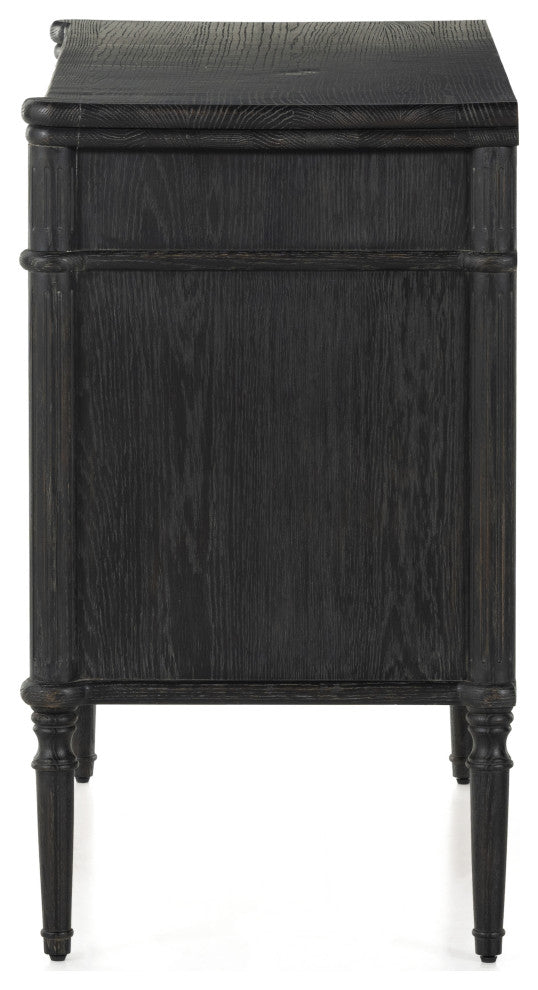 Toulouse Chest, Distressed Black