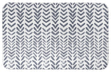 Herringbone Pattern 34x21 Bath Mat