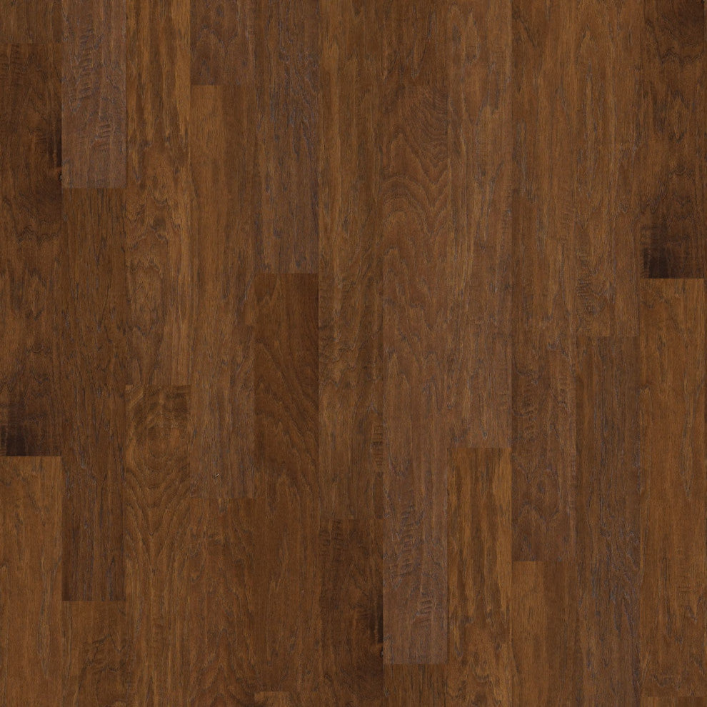 Shaw SW592 Fremont Hickory 5"W Heavy Scraped Engineered Hardwood - Pathway