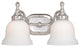 Cologne 2-Light Vanity Chrome