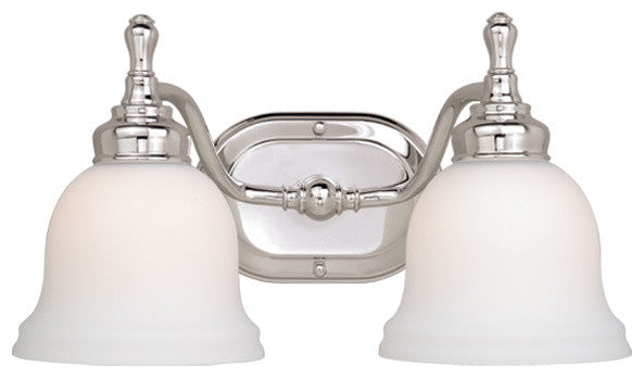 Cologne 2-Light Vanity Chrome