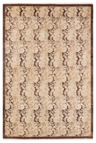 Mogul, One-of-a-Kind Hand-Knotted Area Rug Brown, 5' 2" x 7' 10"