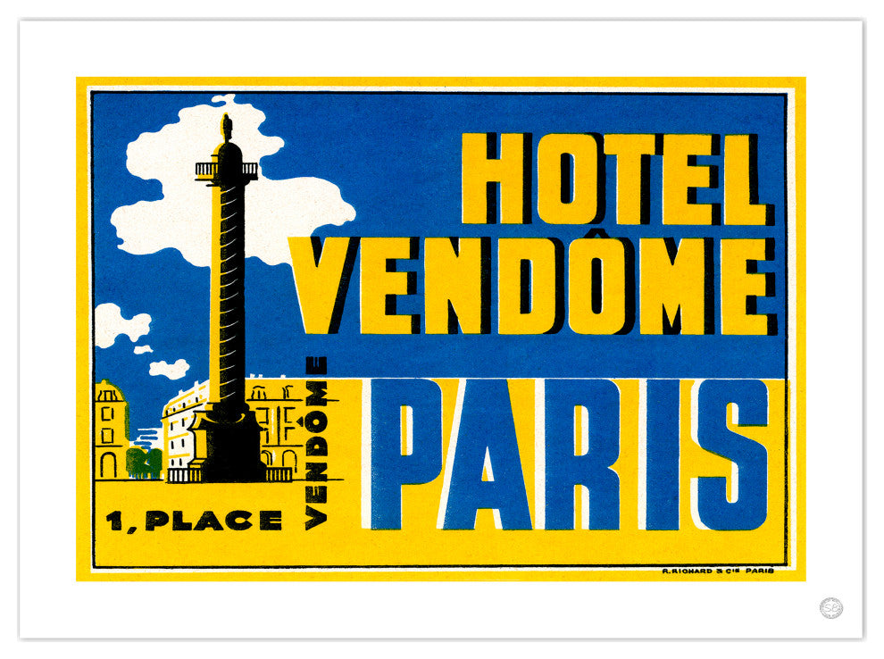 Contemporary Modern Transitional Fine Art,  HOTEL VENDOME, PARIS
