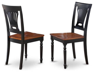 5-Piece Dining Room Set, Table and 4 Wood Chairs